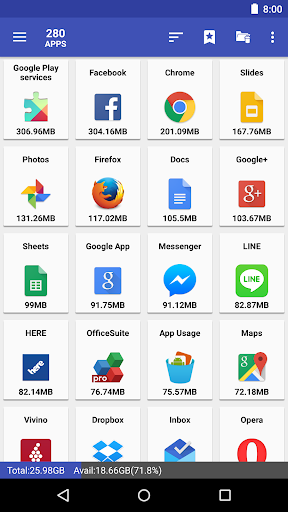 AppMgr Pro III (App 2 SD) ekran görüntüsü