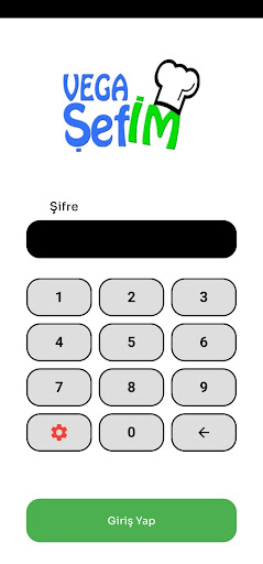 Vega Şefim ekran görüntüsü