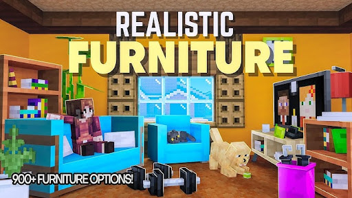 Furniture Addons Minecraft PE ekran görüntüsü