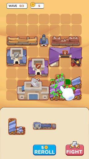Doomland Merge: Defense Puzzle ekran görüntüsü