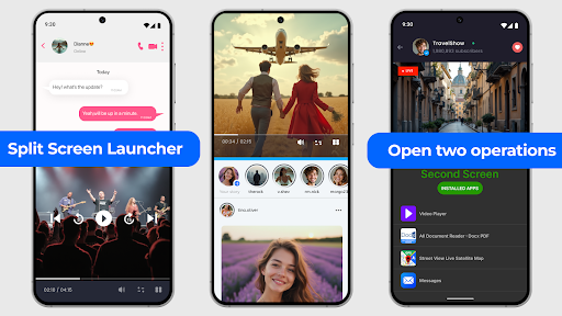 Split Screen Launcher ekran görüntüsü