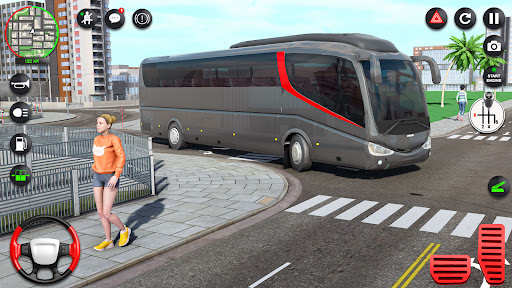 US Coach Simulator Bus Games ekran görüntüsü