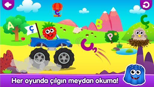 Alfabe eğitici çocuk oyunları! ekran görüntüsü