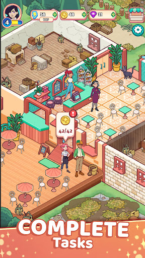 Starbrew Cafe: Mystical Merge ekran görüntüsü