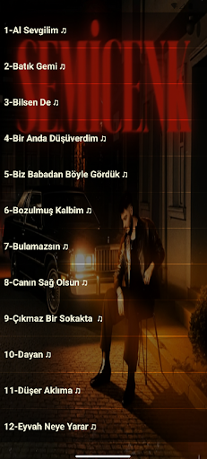 Semicenk Şarkılar ekran görüntüsü