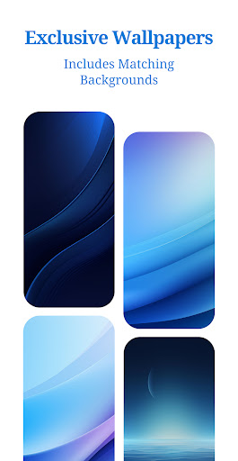 Sapphire Blue Icon Pack ekran görüntüsü