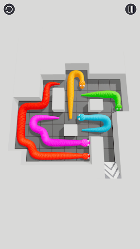 Untie Tangled Snakes ekran görüntüsü