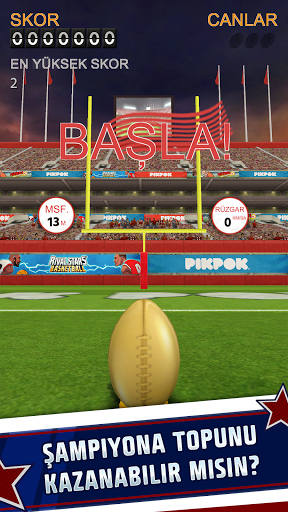 Flick Kick Field Goal Kickoff ekran görüntüsü