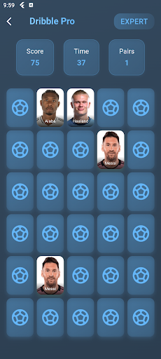 Memory Match: Messi vs Ronaldo ekran görüntüsü