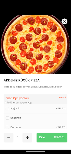 Pizzacı Başakşehir ekran görüntüsü