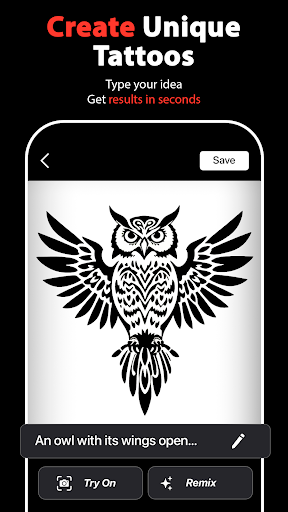 Inkit - AI Tattoo Generator ekran görüntüsü