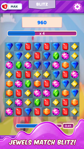 Jewels Match Blitz ekran görüntüsü