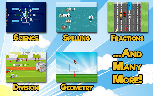 Fourth Grade Learning Games ekran görüntüsü