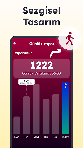 Adım Sayar & Adım Sayacı ekran görüntüsü