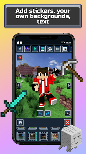 Minecraft için Cilt Yapıcı ekran görüntüsü