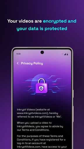 Inkrypt Videos Player ekran görüntüsü