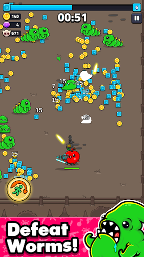 Apple Grapple: Survivor ekran görüntüsü