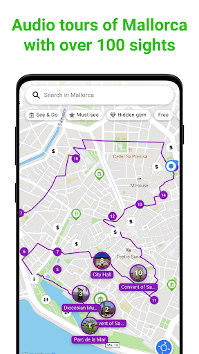 Palma de Mallorca SmartGuide ekran görüntüsü