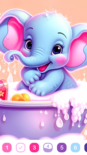 Cute Color - Color by Number ekran görüntüsü