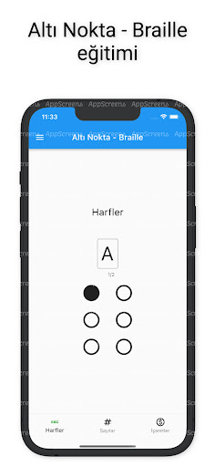 Altı Nokta Braille ekran görüntüsü