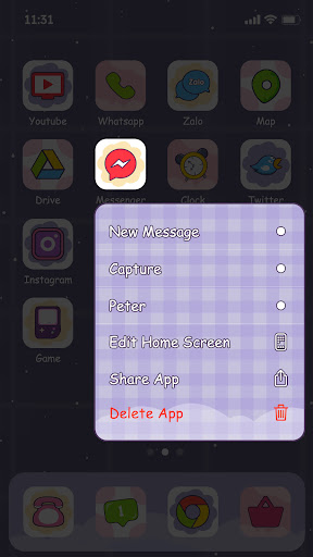 Wow Panda Theme - Icon Pack ekran görüntüsü