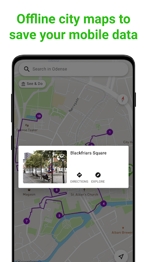 Odense Tour Guide:SmartGuide ekran görüntüsü