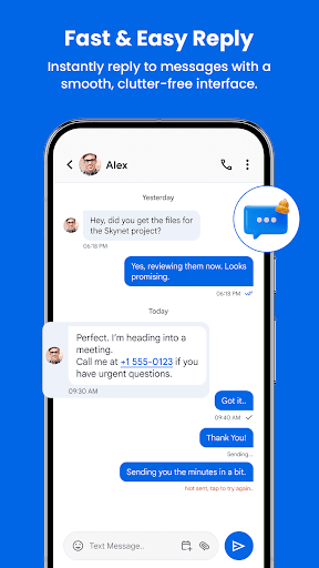 Messages: SMS & Text App ekran görüntüsü