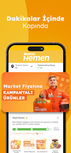 Migros - Market & Yemek ekran görüntüsü