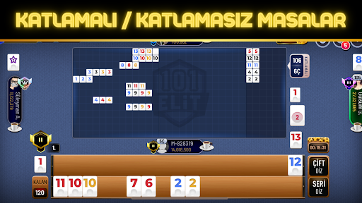 101 Yüzbir Okey Elit ekran görüntüsü