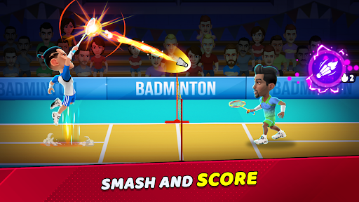 Badminton Clash 3D ekran görüntüsü