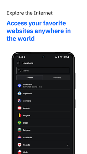 Bitdefender VPN ekran görüntüsü