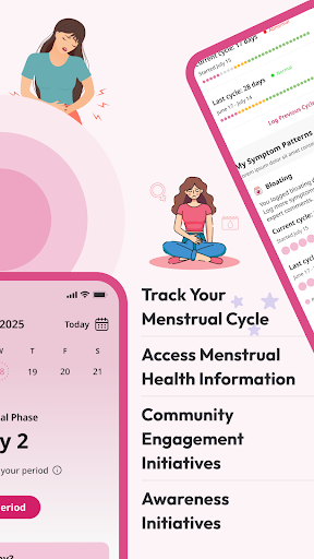 PeriodSakhi - My Cycle Tracker ekran görüntüsü