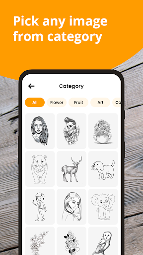AI Drawing Trace & Sketch ekran görüntüsü