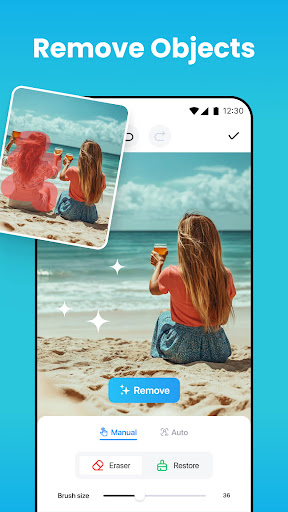 AI Photo Editor, Remove Object ekran görüntüsü
