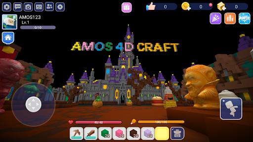 AMOS 4D CRAFT ekran görüntüsü