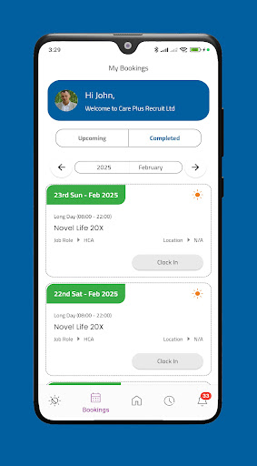 Care Plus Recruit App ekran görüntüsü