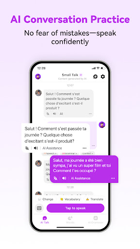 French Ai - Learn French Fast ekran görüntüsü