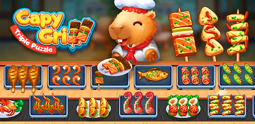 Capy Grill - Triple Puzzle ekran görüntüsü