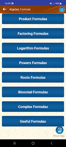 Math Formulas & Unit Converter ekran görüntüsü