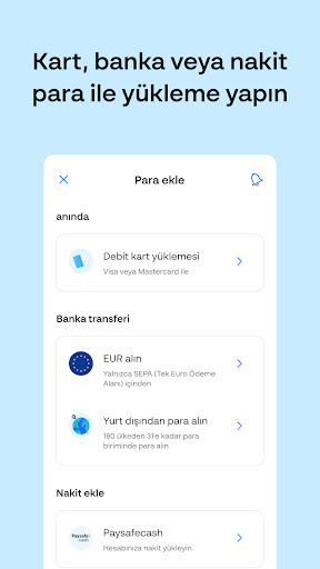 Monese - Mobil Para Hesabı ekran görüntüsü