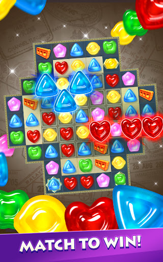 Gummy Drop! Match 3 & Travel ekran görüntüsü