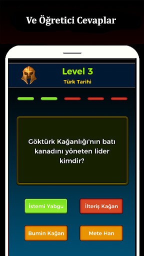 Tarih Bilgi Yarışması ekran görüntüsü