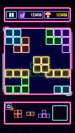 Block Neon Master: Puzzle Game ekran görüntüsü