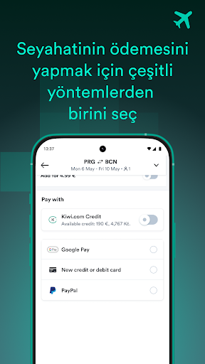 Kiwi.com: Ucuz Uçak Bileti ekran görüntüsü