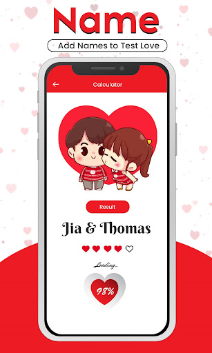love calculator - love test ekran görüntüsü