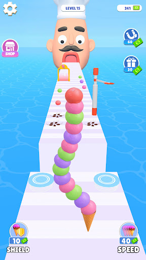 Stacky Ice Cream Runner ekran görüntüsü