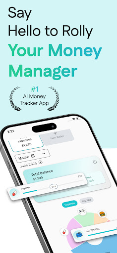 Rolly: AI Budget Money Tracker ekran görüntüsü