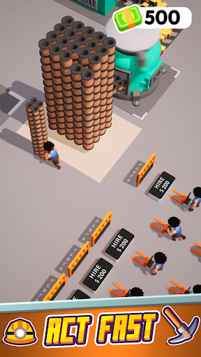 Mining Empire: Idle Metal Inc ekran görüntüsü