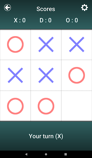Tic Tac Toe - Play with friend ekran görüntüsü