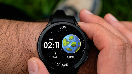 Solar Orbit Watch Face ekran görüntüsü